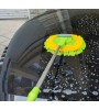 Microfiber Telescopic Car Wash Mop + 1 Spare Cloth