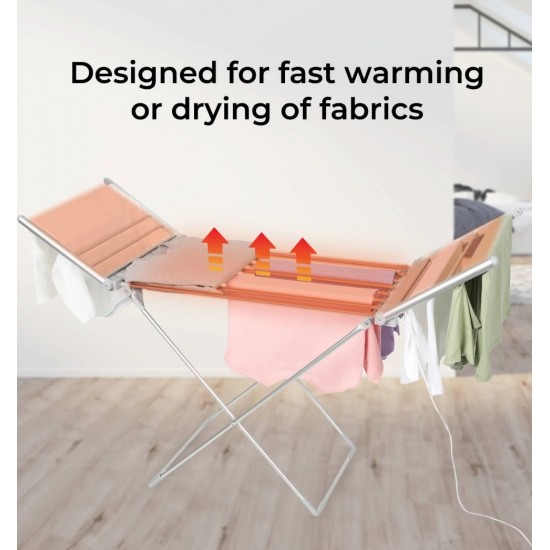 Geepas Energy-Efficient Folding Heated Clothes Airer 230W