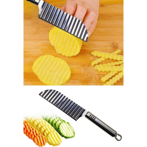 Serrated Potato Cutting Knife