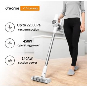 Dreame V10 Pro 450 W Rechargeable Vertical Vacuum Cleaner