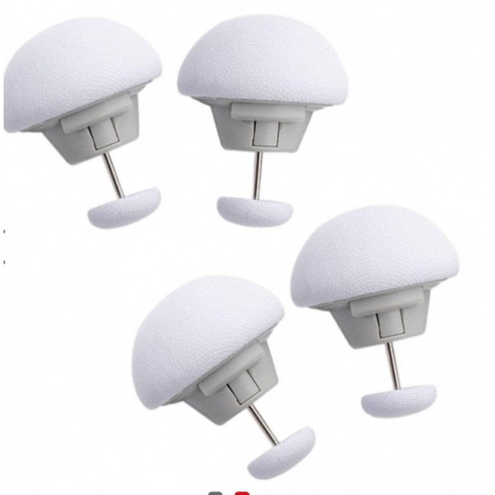 4 Pieces Mushroom Shaped Duvet Pin