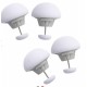 4 Pieces Mushroom Shaped Duvet Pin