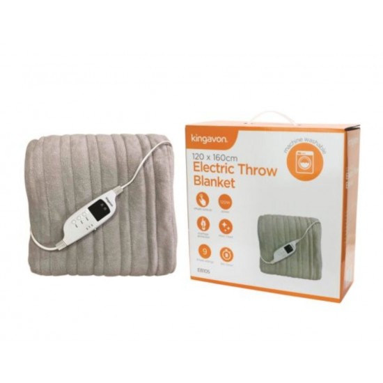 Kingavon Electric Throw Blanket - 120 X 160cm