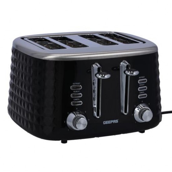 Geepas GBT36537 4 Slice Bread Toaster