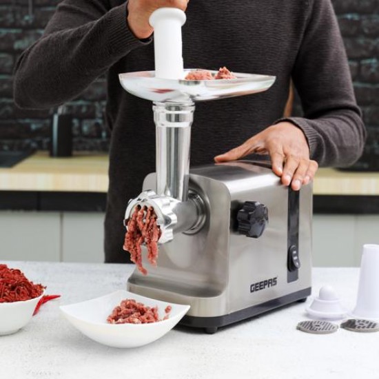 Geepas GMG42506 Stainless Steel Meat Grinder