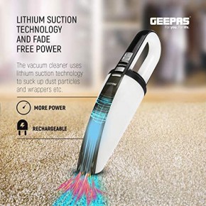 Geepas GVC19015UK Cordless Handheld Vacuum Cleaner