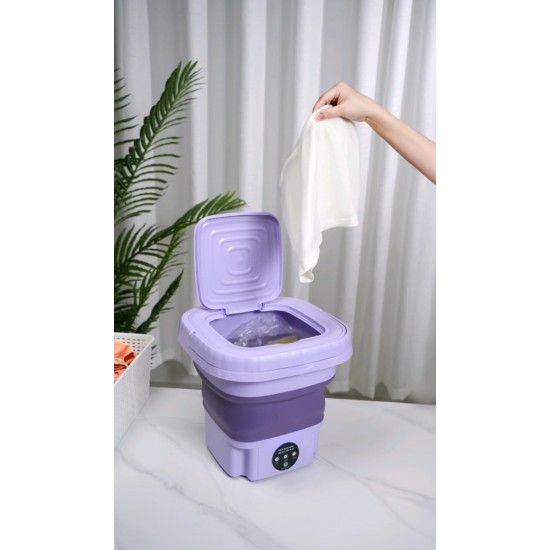 Multifunctional Foldable Mini Washing Machine