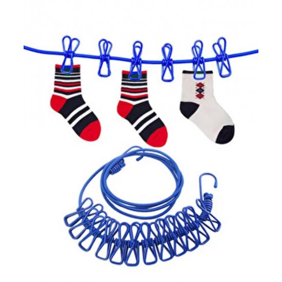 12 Latch Elastic Laundry Rope