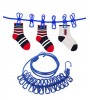 12 Latch Elastic Laundry Rope