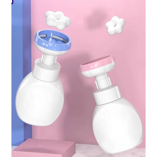 Flower Patterned Foam Soap Dispenser