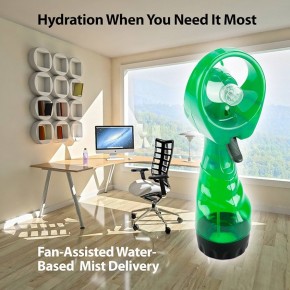COOLING MIST FAN WITH LANYARD