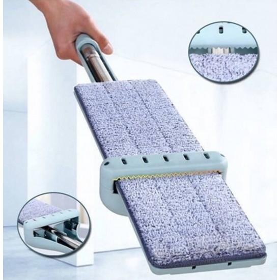 MICROFIBER SELF Wringing MOP + 1 Spare Cloth