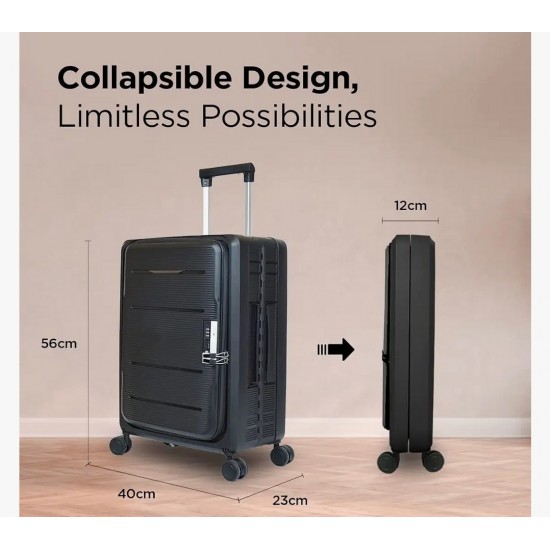 Foldable Hard Suitcase 70L