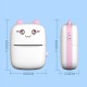 Mini Portable Thermal Printer Pink (2 pcs 56mmx16meter Thermal Rulo Paper Gift)