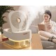 Humidifier Fan with Night Light