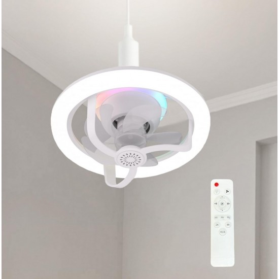 CEILING FAN WITH RGB LED