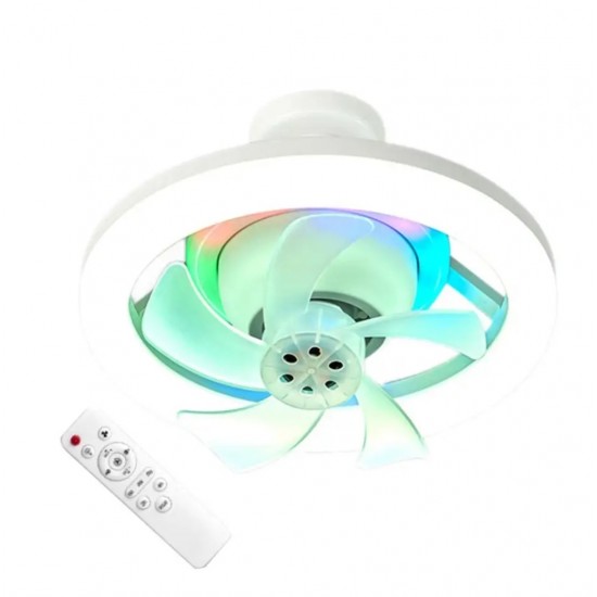 CEILING FAN WITH RGB LED