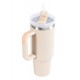 Stainless Steel Handle and Straw 1.2 Liter Thermos 