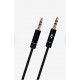 Linktech A430 AUX Cable Black