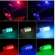 Multi Color Remote Controlled LED Lamp For Car