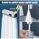 Multifunctional 360 Degree Rotatable Waterfall Faucet Head  