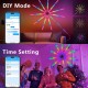 Smart App Control Led Rgb Fireworks Light