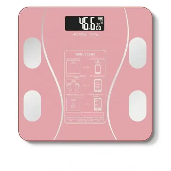 App Controlled Fat&Muscle&Weight Measurement Rechargeable Smart Scale