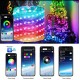 Symphony Bluetooth App Controlled Remote Sound Sensitive Led Christmas Light (5 Meters&50 Lamps) 