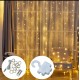 Curtain Hook Remote Led Colorful Christmas Light (3x3m)