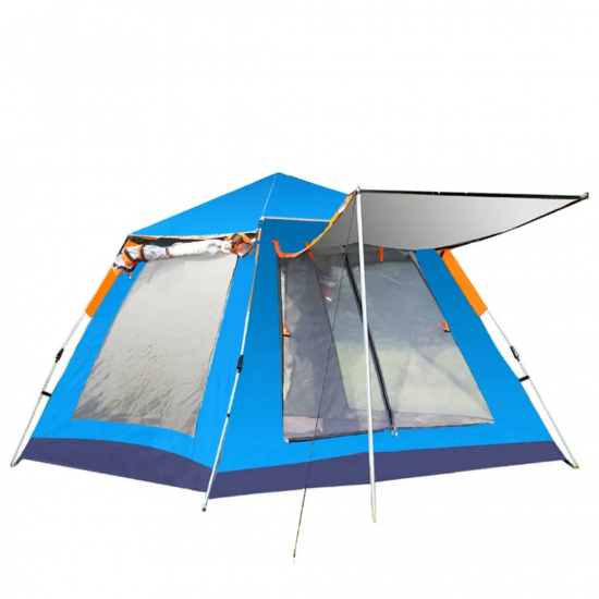 Automatic Pop-up Large (3-5 Person) Camping Tent (240x240x155cm) 