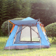 Automatic Pop-up Large (3-5 Person) Camping Tent (240x240x155cm) 