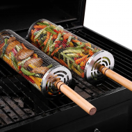 2pcs Barbecue Grill Wire Roll Set (31x10x10cm)