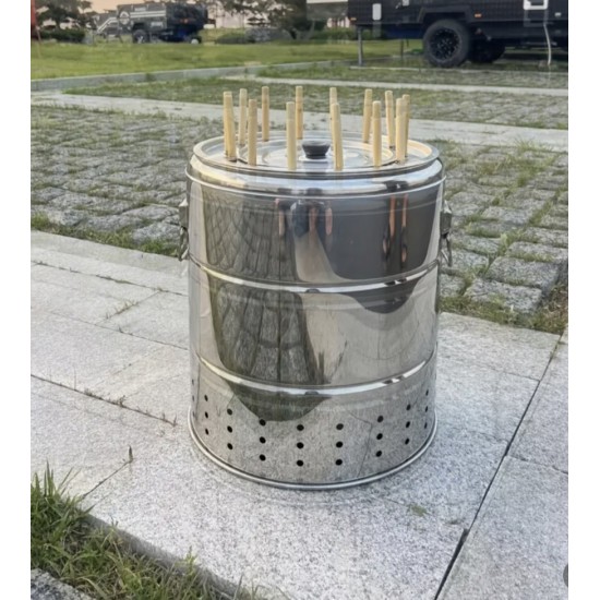 Portable Oval Barbecue