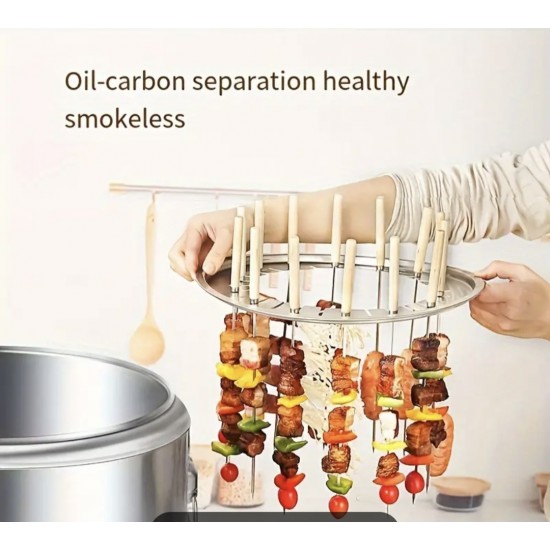 Portable Oval Barbecue