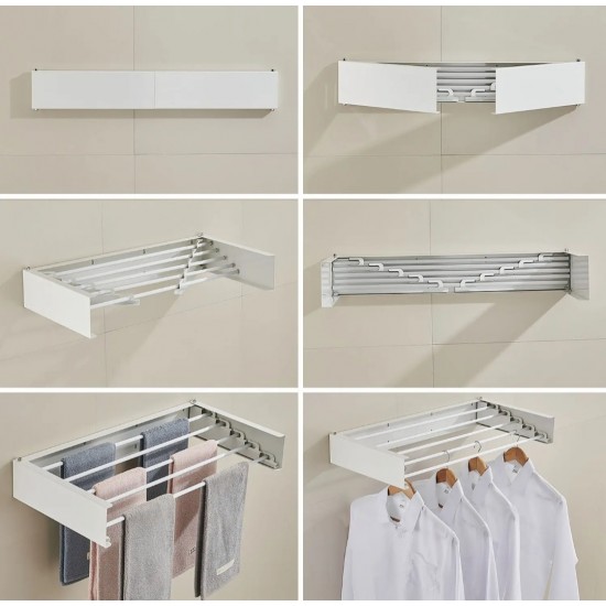 INVISIBLE FOLDING CLOTHES RACK