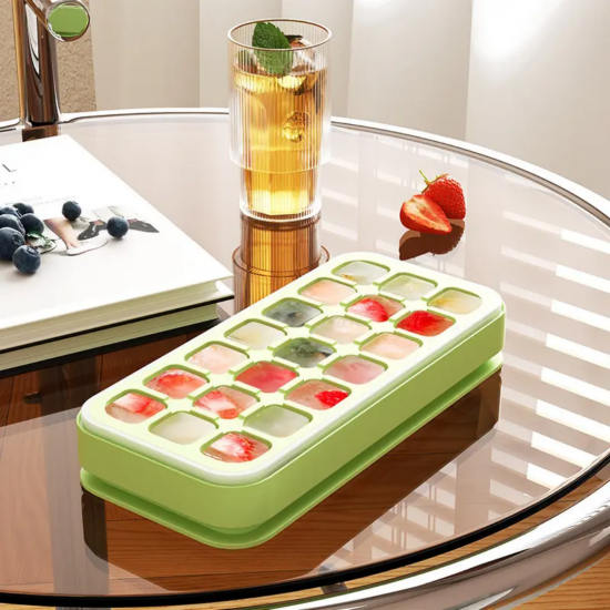 Ecoco 21 Spaces Quick Fill Easy Release Ice Mold