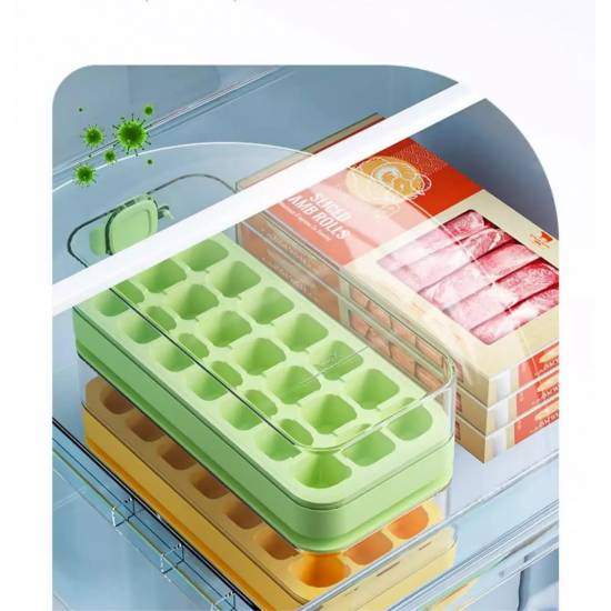 Ecoco 21 Spaces Quick Fill Easy Release Ice Mold