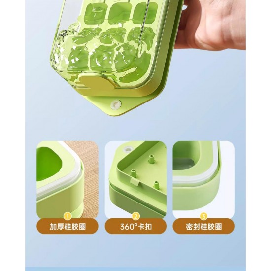 Ecoco 21 Spaces Quick Fill Easy Release Ice Mold