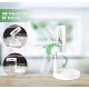 8" Rechargeable Portable Telescopic Fan + Night Light 