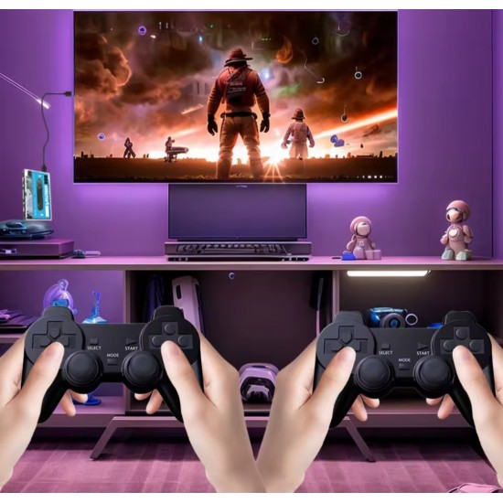 Retro Disk Portable Game Console (2 Joysticks Gift)