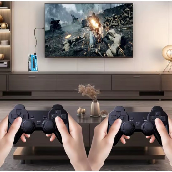 Retro Disk Portable Game Console (2 Joysticks Gift)