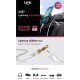 A587 1000mm Lightning to 3.5mm Metal Jak AUX Cable