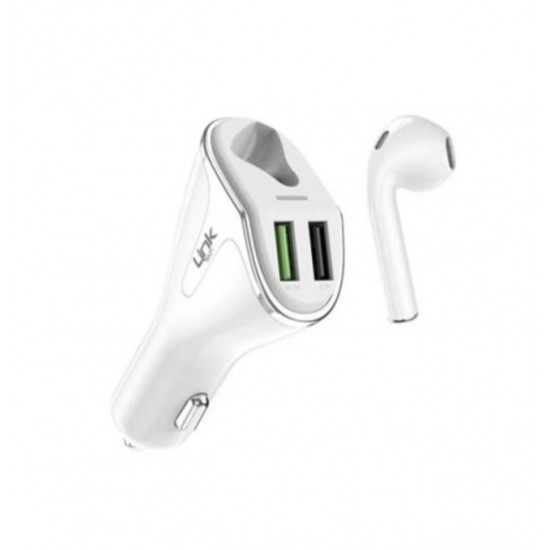 Linktech B450 Airpods Headphones and Qualcomm QC 3.0 Car Charger
