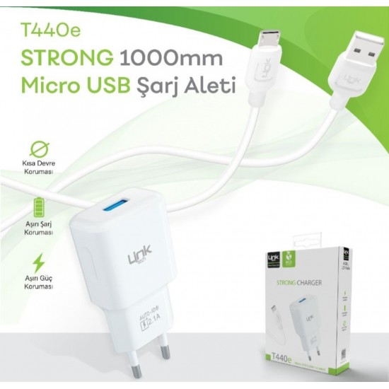 Linktech T440 Strong 10W Micro USB Wired Charger