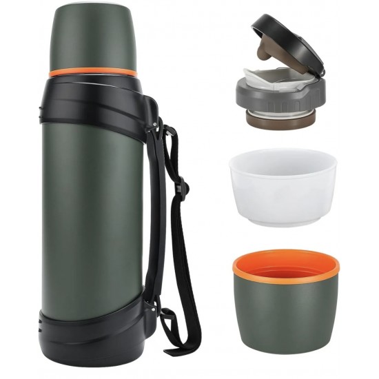 2.5 Liter Stainless Steel Insulated Vacuum Travel Thermos