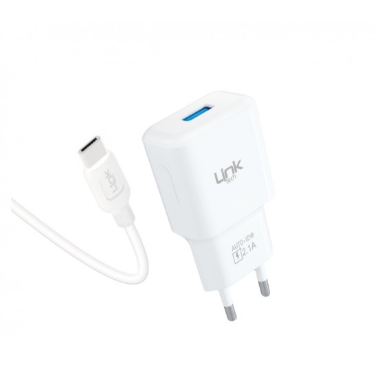 Linktech T446e Strong Eco-Friendly 2.1A Type-C Cable Charger