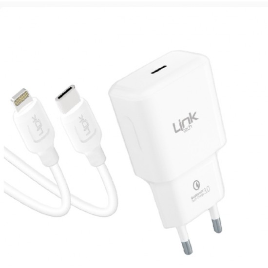 LinkTech T456e Eco PD20W Type-C to Lightning Cable Charger