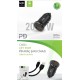 Linktech C485 Eco-Friendly Dual PD 20W Car Charger with Lightning Cable