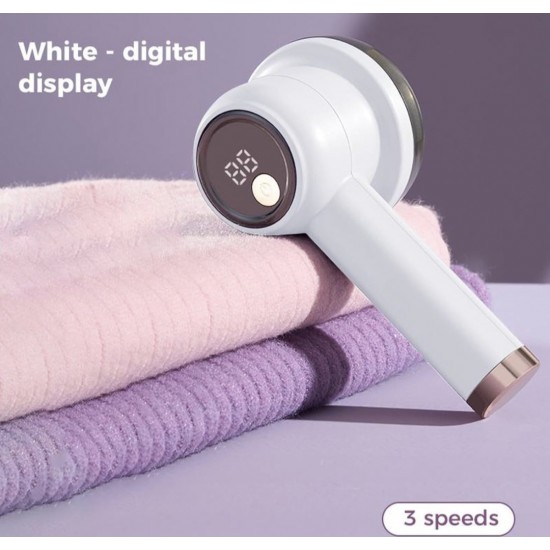 Rechargeable Lint Remover with Led Display (Extra Knife Gift)