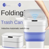 Automatic Touchless Foldable 17.5L Trash Can